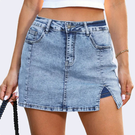 The Everyday Denim Skort